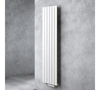 Sogood Radiateur pour Chauffage Central 180x46cm Radiateur à Eau Chaude Panneau Monocouche Design Vertical Blanc