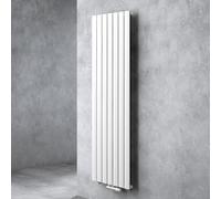 Sogood Radiateur pour Chauffage Central 180x54cm Radiateur à Eau Chaude Panneau Monocouche Design Vertical Blanc