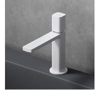 Sogood robinet mitigeur blanc pour lavabo ou vasque de salle de bain 19,6 cm design minimaliste
