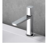 Sogood robinet mitigeur chromé pour lavabo ou vasque de salle de bain 19,6 cm design minimaliste