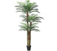 SOGUYI Palmier Plante Artificielle Exterieur, 240cm Résistant aux UV Faux Palmier Tropical, Grande Palmier Artificiel pour Patio Extérieur, Bord de Piscine, Pelouse, Porche Décoration