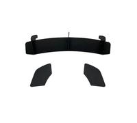 SOHINI Aileron Arrière Voiture pour Scirocco R 2008 2009 2010 2011-2016 3 Ailettes Diffuseur Pare-Chocs Arrière Voiture Séparateur Coffre Garde Spoiler Plaque Lèvre Noir Becquet Voiture