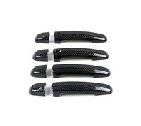 SOHINI Film Protecteur Anti-Rayures Compatibles Avec Suzuki SX4 S-Cross Poignée Double Intelligent Sans Trou Film Protecteur Anti-Rayures Avec Décoration De Cuve(Carbon fiber pattern B)