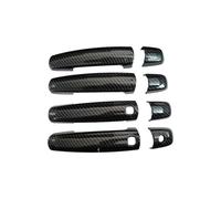 SOHINI Film Protecteur Anti-Rayures Compatibles Avec Suzuki SX4 S-Cross Poignée Double Intelligent Sans Trou Film Protecteur Anti-Rayures Avec Décoration De Cuve(Carbon fiber pattern A)