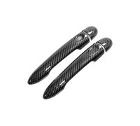 SOHINI Film Protecteur Anti-Rayures Pour Alpine A110 2017-2022 Coupé Protège-poignées Sans Perçage Anti-Rayures Protection De Cuvette Extérieure(1 Smart carbon fiber pattern)