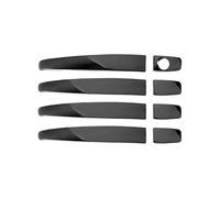 SOHINI Film Protecteur Anti-Rayures Pour Buick LaCrosse 2009-2016 - Couvre-Poignée Monotrou Antidérapant - Kit De Protection Pour Modifications De Poignée De Porte(Black titanium)