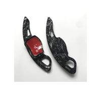 SOHINI Palette Volant Palettes Changement Vitesse en ABS avec Impression en Fibre Carbone pour Golf MK5 MK6 GTI R B6 B7 Beetle Jetta MK5 R36 R20 Pagaie Changement(Forged Carbon Print)