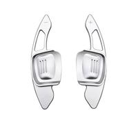 Sohini Palette Volant Palettes De Changement De Vitesse Au Volant en Aluminium pour Golf 8 MK8 GTI R Line 2019 Pagaie Changement(Argent)