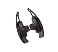 Sohini Palette Volant Palettes De Changement De Vitesse en Aluminium pour Volant De Voiture Benz A B C E GLE AMG Classe W176 W205 W246 C117 W218 Pagaie Changement(Style 1 Black)