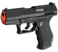 Sohni-Wicke P99 Pistolet silencieux avec agent spécial avec 25 balles de percussion Taille unique Noir