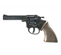 Sohni Wickie - 0434 - Revolver En Plastique Western Ringo 8 Coups