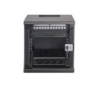 SOHO PRO Series - Armoire - 315 x 300 mm (W x D) - montable sur mur - RAL 9005, noir - 6U - 10"