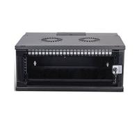 SOHO PRO Series - Armoire - 540 x 400 mm (L x P) - montable sur mur - RAL 9005, noir - 4U - 19"