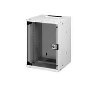 SOHO PRO Series - Rack armoire - montable sur mur - RAL 7035, gris clair - 9U - 10"
