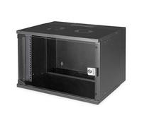 SOHO PRO Series - Rack armoire - montable sur mur - RAL 9005, noir - 7U - 19"