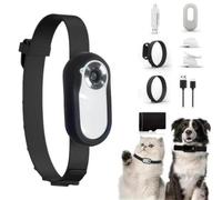 Sohodoo Caméra for Collier for Animaux de Compagnie, caméra for Collier for Chat 1080P, Grand Angle 170 °, écran LCD, Petite caméra d'action d'enregistrement vidéo for Moniteur de Suivi des Animaux