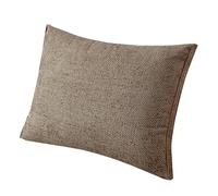 Sohodoo Coussin de Dossier de canapé Extra épais, Oreiller compensé for canapé et lit, Grand Coussin de Soutien Lombaire for Le Dos, Oreiller de Lecture, Coussin de Soutien(2*Brown,90 * 60)
