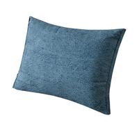 Sohodoo Coussin de Dossier de canapé Extra épais, Oreiller Lombaire décoratif, Oreiller Confortable en Velours Doux, Coussins de tête de lit, oreillers Confortables(Blue,75 * 60)