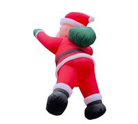 Sohodoo Décoration Gonflable de Noël : Père Noël Suspendu de 2,13 m avec lumières LED for Une Ambiance Festive en extérieur et dans Votre Jardin.(C(7ft))