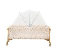 Sohodoo Filet de Protection de Tente de lit de bébé, moustiquaire de Voyage de Tente Portable for Chambre à Coucher, Jardin, Camping en Plein air(87 * 50)