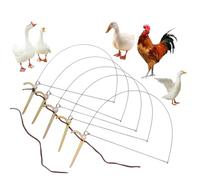 Sohodoo Piège à Pattes d'oiseau Piège à Pattes de Pigeon Professionnel for Poulet, Cordes rétractables à Ressorts, Faisan, Canard Sauvage, Perdrix colvert et Autres Oiseaux de Taille Moyenne