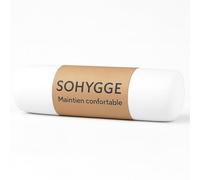 SOHYGGE Traversin Maintien Confortable 180 cm - Polochon Ergonomique Oreiller Long en Microfibre Douce | Garnissage Fibre Creuse 3D Recy Fabriqué en Europe | Certifié Oeko-TEX