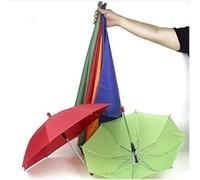 Soie à 1 ensemble de quatre parapluies tours de magie écharpes magicien illusion de scène mouchoir magique mentalisme gadget magique