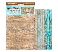 Soie de paille à motifs Backgrounds "Songs of the Sea"