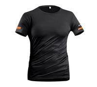 Soie glacée européenne, séchage rapide, absorbant, respirant, sport, anti-transpiration, fitness, homme, décontracté, décontracté, confortable, tendance, col rond, sous-vêtement fonctionnel à col