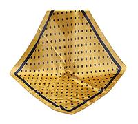 Soie Hijab A Enfiler foulardss Pour Femmes Soie Ensembles de bandeau Couverture polyvalente Femmes Cadeau Écharpe Écharpe de Écharpe Jaune Moutarde Printemps Etole Femme Hiver (Yellow, One Size)
