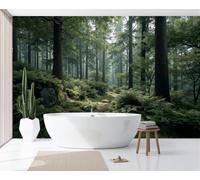 Soie Mural 3D Papier Peint Panoramique Paysages Naturels Paisibles
