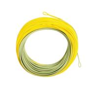 Soie pour la Pêche à la Mouche, Vert/Jaune, Taille 6 | En Nylon, Faible Mémoire, Bas Ligne Pêche à la Mouche