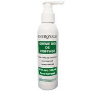 Soie Royale Crème BIO de Coiffage 150 ml Hydrate contrôle définit les boucles et frisottis. Idéal en après-shampoing avant brushing n’alourdit pas sans rinçage ni alcool ni parfum Brillance intense.