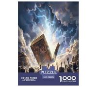 Soif de Connaissance Puzzle 1000 Pièces pour Adultes Et Enfants Dès 14 Ans Jeu De Patience Et De Réflexion Divertissement Créatif Cadeau Classiques - Activité Familiale Parfaite 38x26cm/1000pcs