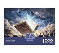 Soif de Connaissance Puzzle 1000 Pièces pour Adultes Et Enfants Dès 14 Ans Jeux De Défi Jouets Éducatifs De Qualité Supérieure Décoration De La Maison 70x50cm/1000pcs