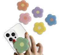 Soiftra 6 Pièces Supports et Grips Mignonne pour Smartphone et Tablette, Multifonction Pliable Pop Grip, Airbag Floral Support Réglable, Support pour Smartphone Anti-Chute