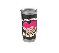 Soignant : c'est une œuvre de médecine cardiaque La prestation de soins infirmiers Gobelet isotherme en acier inoxydable double paroi
