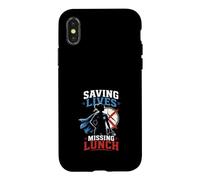 Soigner C'est Oublier Lunch - Infirmier Coque pour iPhone X/XS