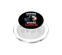 Soigner C'est Oublier Lunch - Infirmier PopSockets PopGrip pour MagSafe