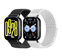 SOiiKE 2 Pièces Bracelets Compatibles avec Bracelet Xiaomi Redmi Watch 5 Active/Xiaomi Redmi Watch 5 Lite, Bracelet en Nylon de Sport Remplacement pour Femmes Hommes