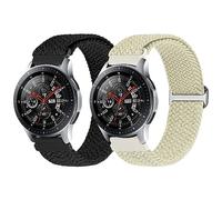 SOiiKE 22mm Bracelet en Nylon Tressé Compatible avec Xiaomi Redmi Watch 5 Active/5 Lite/Garmin Venu 3/Venu 2/Forerunner 255/265/Vivoactive 4/Amazfit GTR 2/GTR 3/GTR 3 Pro/GTR 4/Amazfit Bip 6/Bip 5