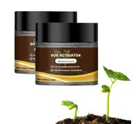 Soil Activator for Plants, Soil Pro Activator Organic Water - Soluble Soil Improvement Loosening Agent - Boost Root Development & Plant Growth for Vegetables, Flowers, Lawns, Gardens (120G,2PC)