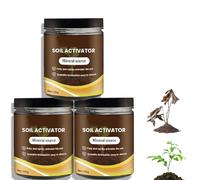 Soil Pro Activator, Activateur Naturel De Sol Pour Une Décomposition Plus Rapide, Stimulateur De Santé Du Sol Pour Les Fleurs Et Les Plantes En Pot (3pcs)