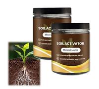 Soil Pro Activator, Softmildty Soil Activator Treasure for Plants, Organic Bone Meal Fertilizer for Vegetables, Prevent Compaction,Promote Plant Rooting (60g, 2pcs)