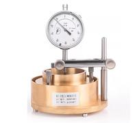 Soil Swelling Rate Tester, Soil Moisture Content Measuring Tool, Brass Material, Detachable Design, with Mechanical Micrometer, for Laboratory, Geotechnical