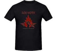 Soilwork Stabbing The Drama Young Men Tee Shirts Black Manches Courtes(Small)