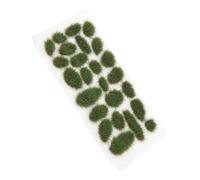 SOIMISS 1 boîte Miniature Touffes Herbe Réalistes pour Maquettes Décorations de Train et Dioramas Bases de Gazon Synthétique pour Petits Paysages Kit DIY Modélisme Architectural