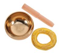 SOIMISS 1 ensemble Bol Chantant Bouddhiste avec de et Yoga Accessoires de Thérapie Sonore pour Relaxation et Harmonie Spirituelle Couleur Aléatoire Couleur Aléatoire