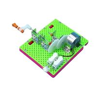 SOIMISS 1 Ensemble Générateur Manuel DIY pour Expérience Scientifique Électrique Modèle Éducatif pour Élèves Primaire