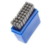 SOIMISS 1 ensemble Kit de Poinçons Acier pour Artisanat Cuir Outils de avec Lettres et pour Décoration de Sacs Ceintures et Plus